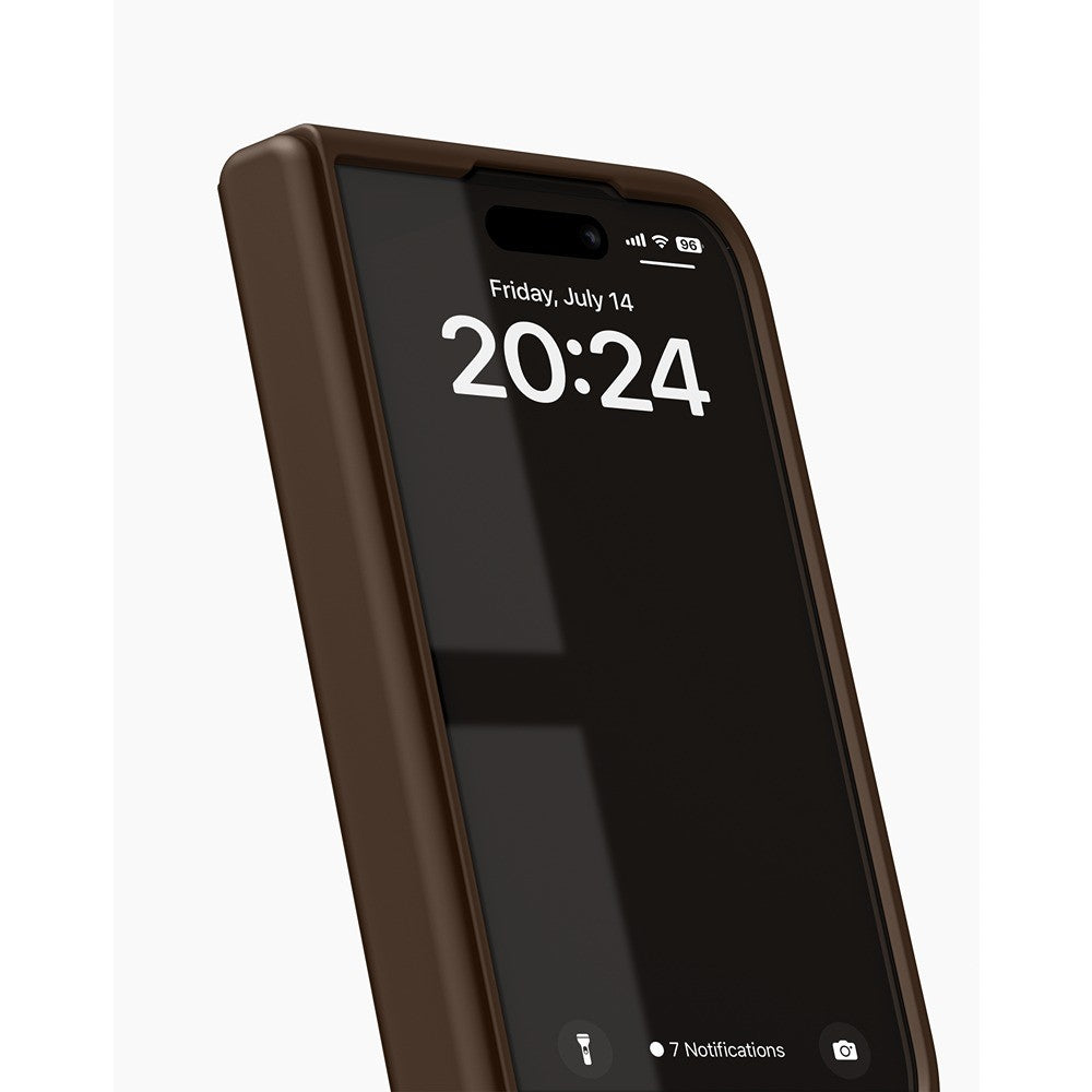 Ideal of Sweden iPhone Duo Cover Silikoneetui MagSafe Mocha Mousse