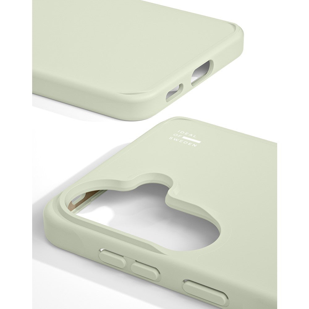 Ideal of Sweden Samsung Galaxy A37 Cover Silicone Case MagSafe Sage Green