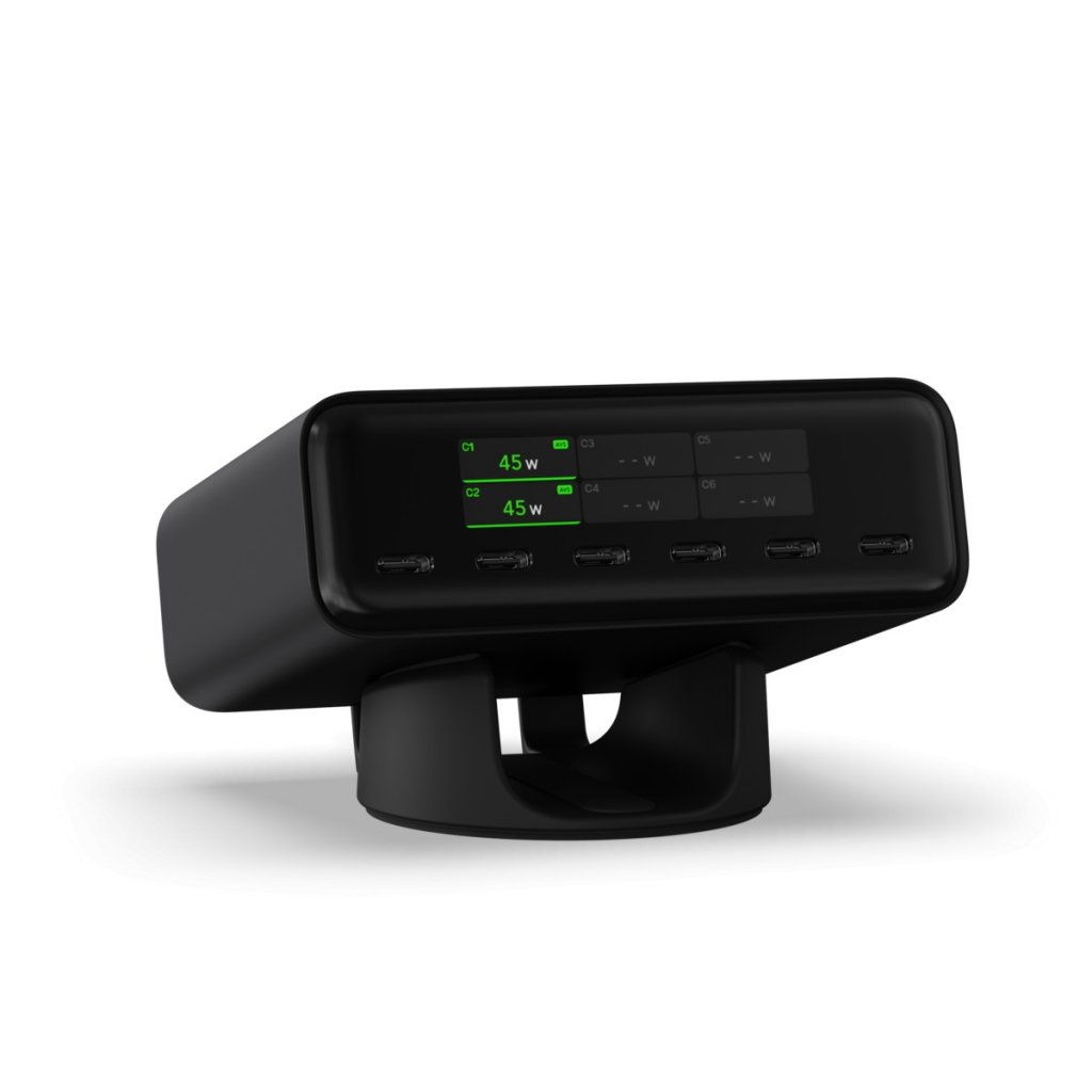 Satechi ChargeView 240W skrivebordslader Space Black