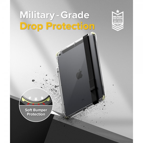 Ringke iPad 10.2 (gen. 7/8/9) Cover Fusion+ Strap Combo Lime Glow