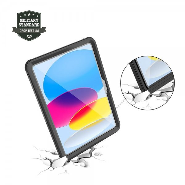 4smarts iPad 10.9 (gen 10)/iPad 11 (A16) Cover Active Pro Rugged Etui Stark Sort