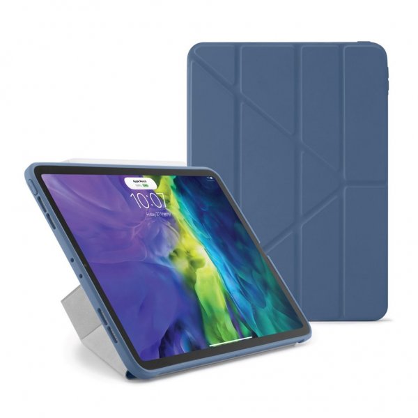 Pipetto iPad Pro 11 (gen 2/3/4) Origami Cover Blå