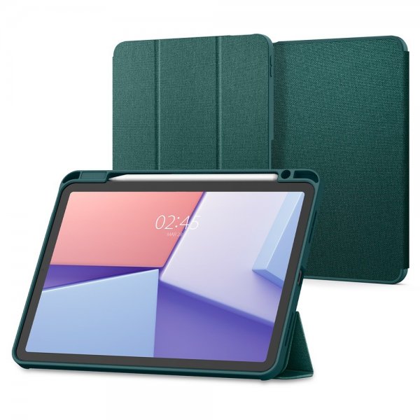 Spigen iPad Air 11 (M2/M3/M4) Cover Urban Fit Midnight Green