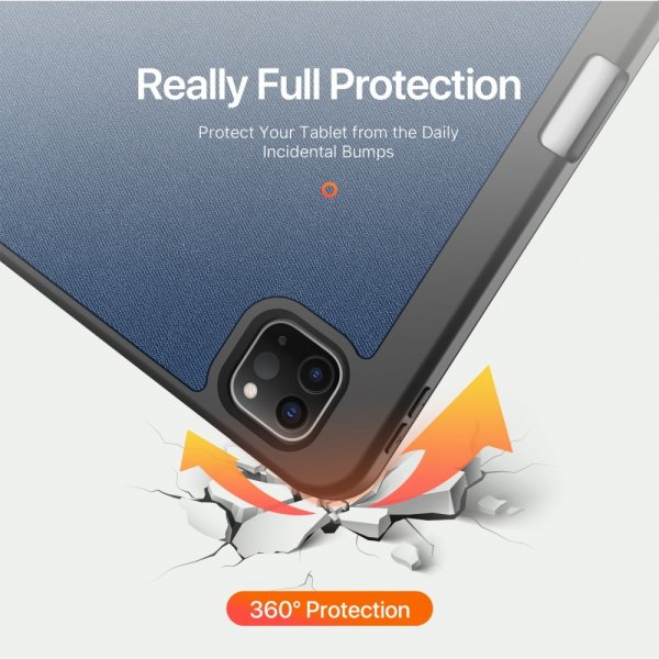 Dux Ducis iPad Pro 11 (M4/M5) Cover DOMO Series Blå