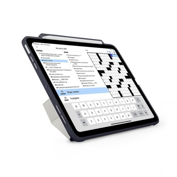 Pipetto iPad Pro 13 (M4/M5) Cover Origami No3 Pencil Case Mørkeblå