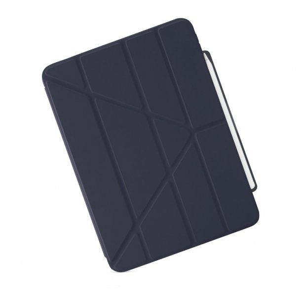 Pipetto iPad Pro 13 (M4/M5) Cover Origami No3 Pencil Case Mørkeblå