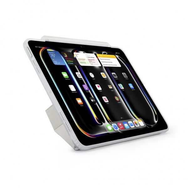 Pipetto iPad Pro 13 (M4/M5) Cover Origami No3 Pencil Case Hvid