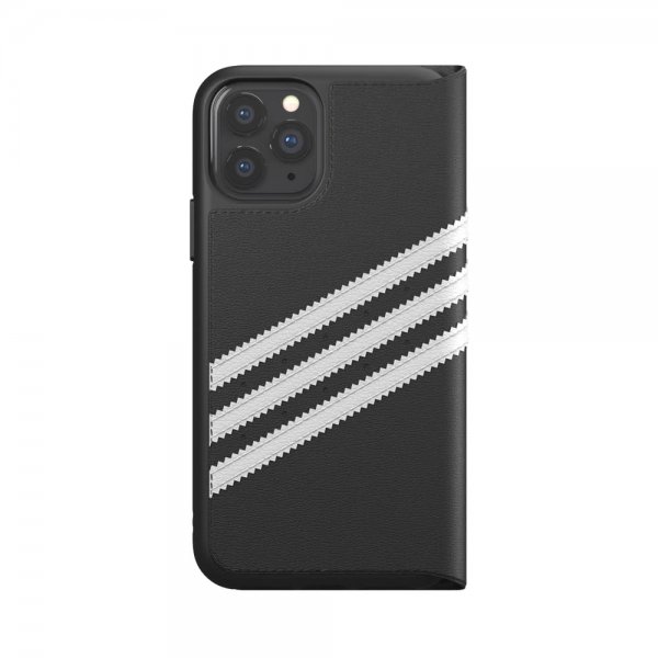 Adidas iPhone 11 Pro Cover ELLER Booklet Case Sort Hvid