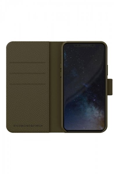 Richmond & Finch iPhone 11 Pro Cover Wallet Aftageligt cover Emerald Green