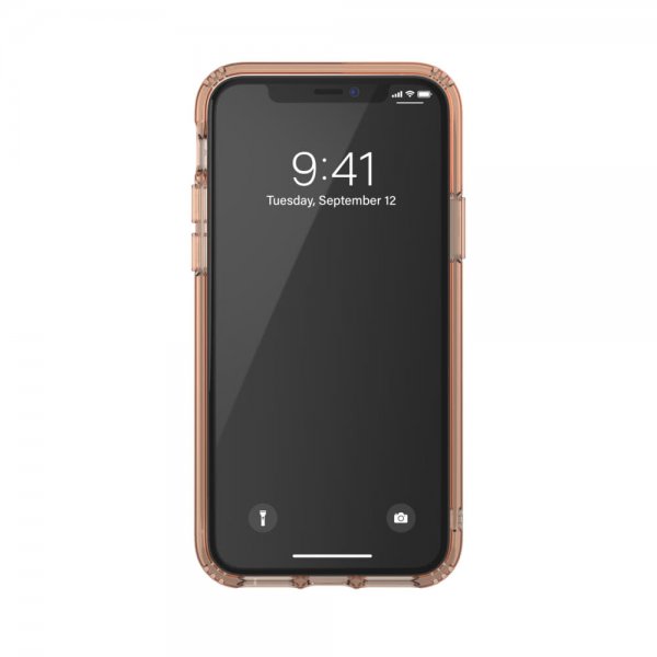 Adidas iPhone 11 Pro Max Skal ELLER Protective Clear Case FW19 Rosaguld