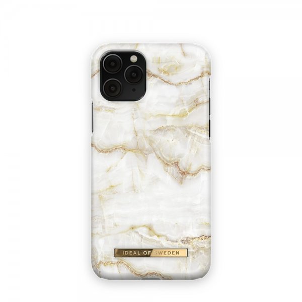 Ideal of Sweden iPhone 11 Pro Cover Fashion Case Golden Pearl Marble