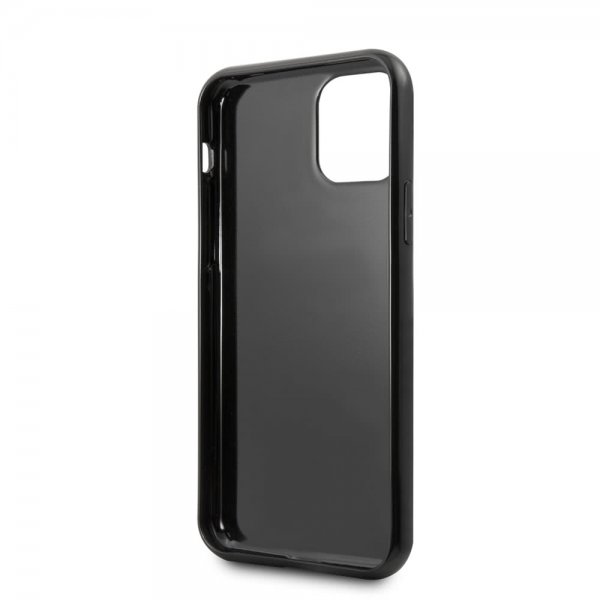 BMW iPhone 11 Pro Cover Kulfibertekstur Sort