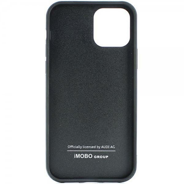 Audi iPhone 11 Cover Carbon Fiber Sort