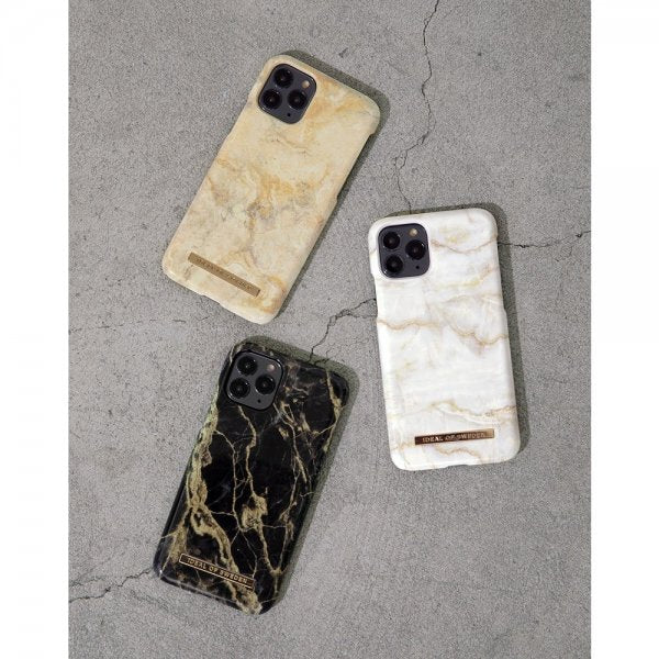 Ideal of Sweden iPhone 11 Cover Fashion Case Golden Pearl Marble