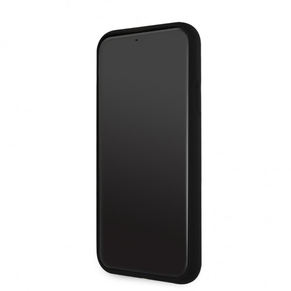 AMG iPhone 11 Cover Liquid Silicone Sort