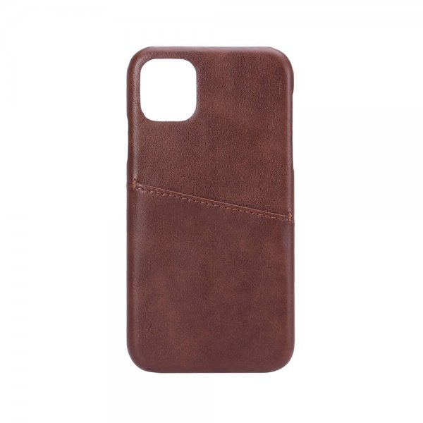 Onsala iPhone 11 Cover med et Kortrum Brun