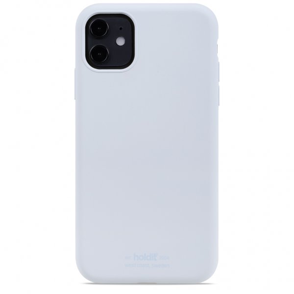 holdit iPhone 11 Cover Silikone Mineral Blue