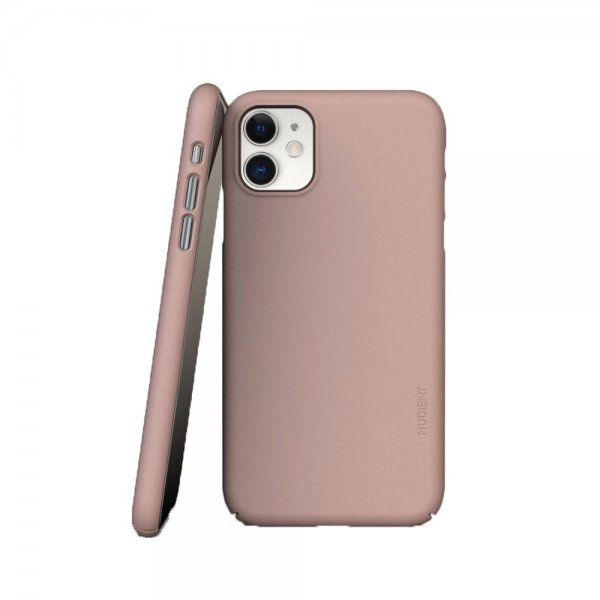 Nudient iPhone 11 Cover Thin Case V3 Dusty Pink