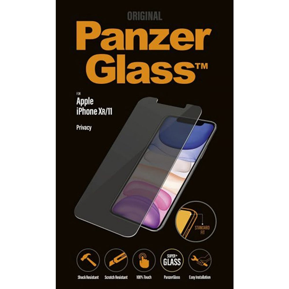 PanzerGlass iPhone Xr/11 Skærmbeskyttelse Standard Fit Privacy