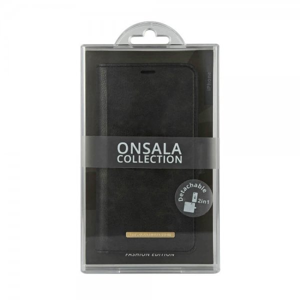 Onsala iPhone 12 Mini Cover Fashion Edition Aftageligt Cover Midnight Black