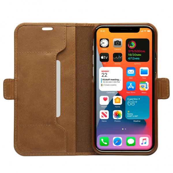 dbramante1928 iPhone 12/iPhone 12 Pro Cover Copenhagen Slim Tan