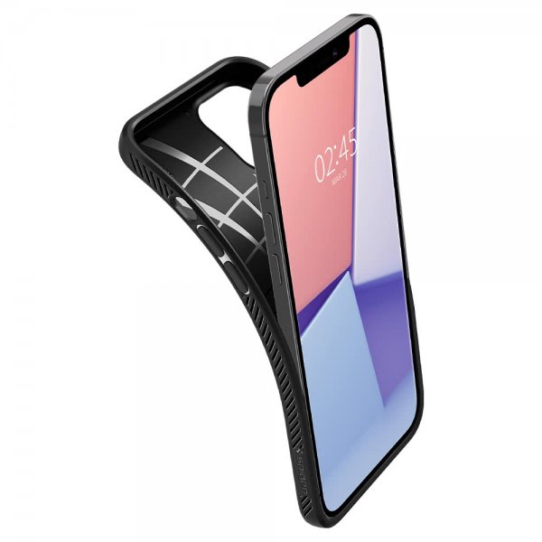 Spigen iPhone 12/iPhone 12 Pro Cover Liquid Air Mat Sort