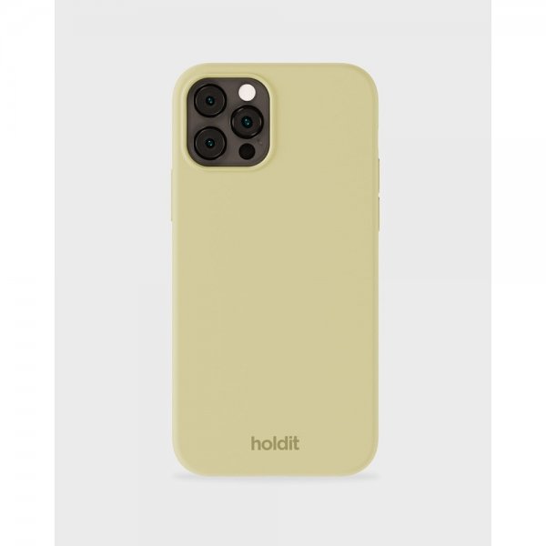 holdit iPhone 12/iPhone 12 Pro Cover Silikone Biscotti