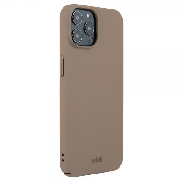 holdit iPhone 12/iPhone 12 Pro Cover Slim Case Mocha Brown