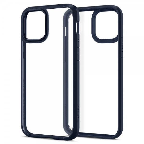 Spigen iPhone 12/iPhone 12 Pro Cover Ultra Hybrid Navy Blue