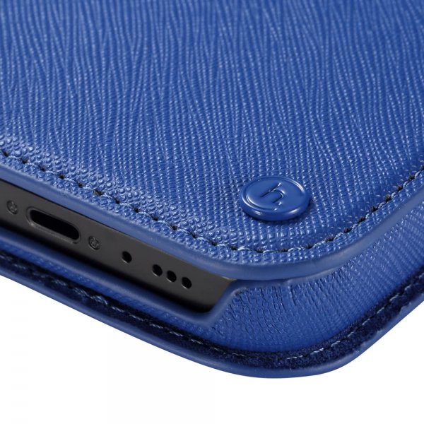 holdit iPhone 12/iPhone 12 Pro Etui Stockholm Aftageligt Cover Royal Blue