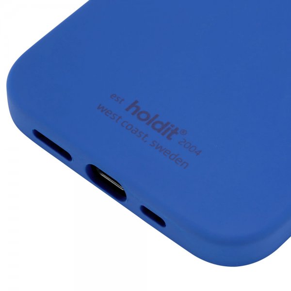 holdit iPhone 12/iPhone 12 Pro Cover Silikone Royal Blue