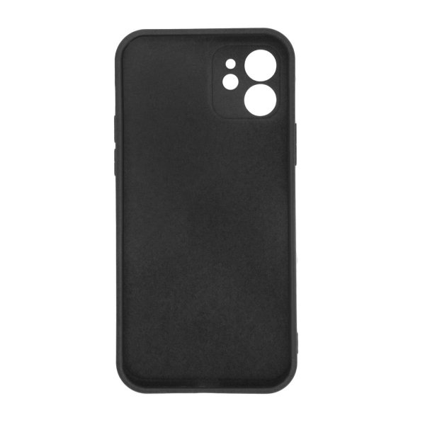 iPhone 12 Cover Silikone Sort