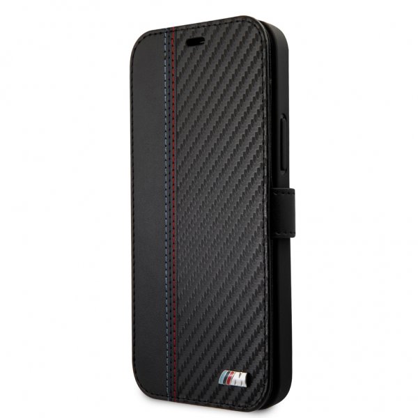 BMW iPhone 12 Pro Max Cover Dynamic Carbon Sort