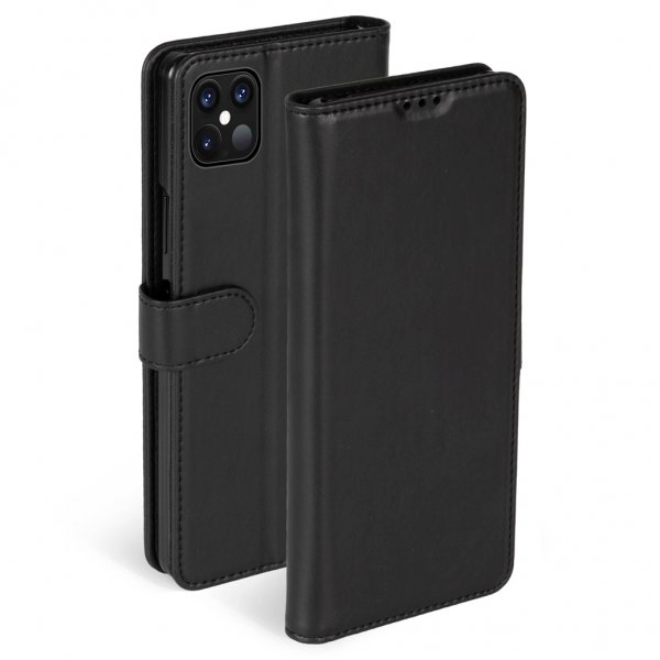 Krusell iPhone 12 Pro Max Cover PhoneWallet Sort