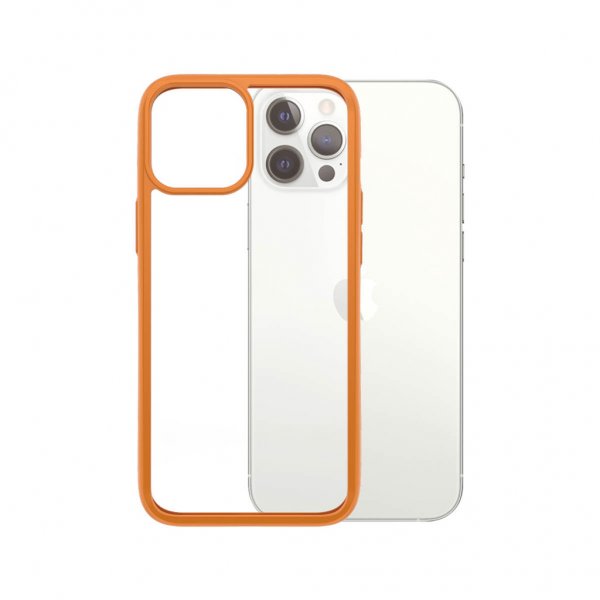 PanzerGlass iPhone 12 Pro Max Cover ClearCase Color PG Orange