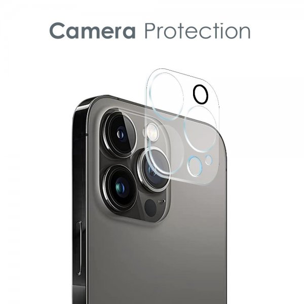 Northjo iPhone 12 Pro Max Cover med Skærmbeskyttelse og Kamerabeskyttelse 3-i-1