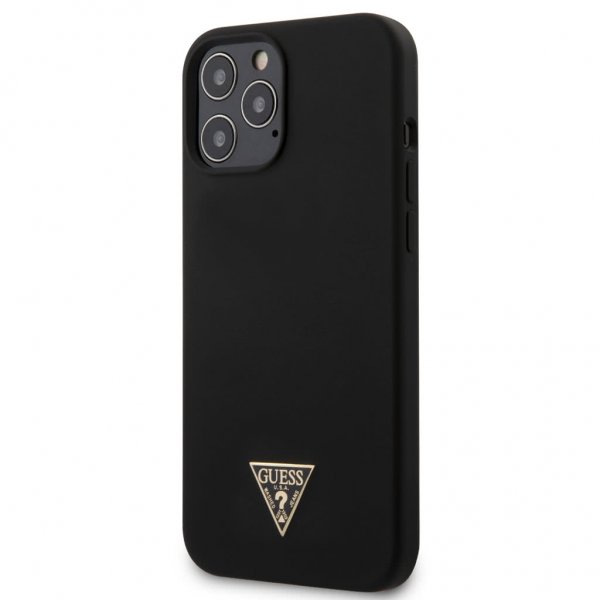 Guess iPhone 12 Pro Max Cover Metal Triangle Sort