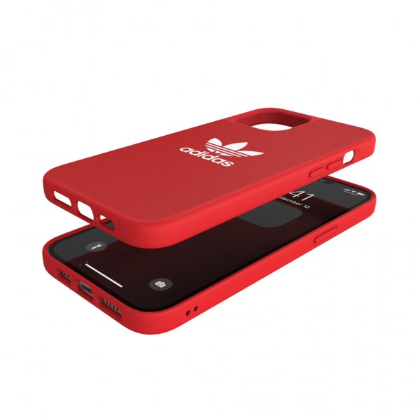 Adidas iPhone 12 Pro Max Cover Moulded Case Canvas Scarlet