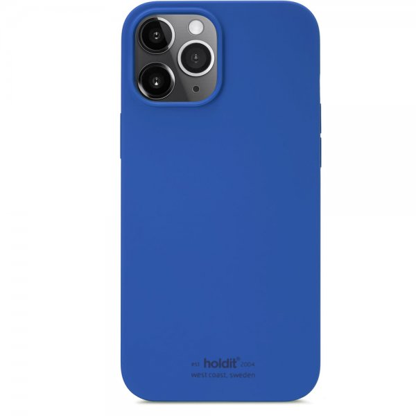 holdit iPhone 12 Pro Max Cover Silikone Royal Blue