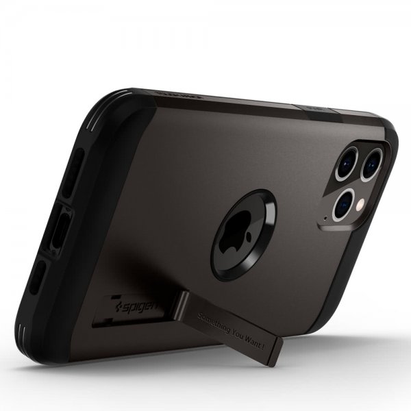 Spigen iPhone 12 Pro Max Cover Tough Armor Gunmetal