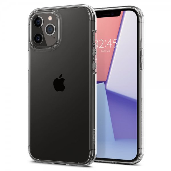 Spigen iPhone 12 Pro Max Cover Ultra Hybrid Crystal Clear