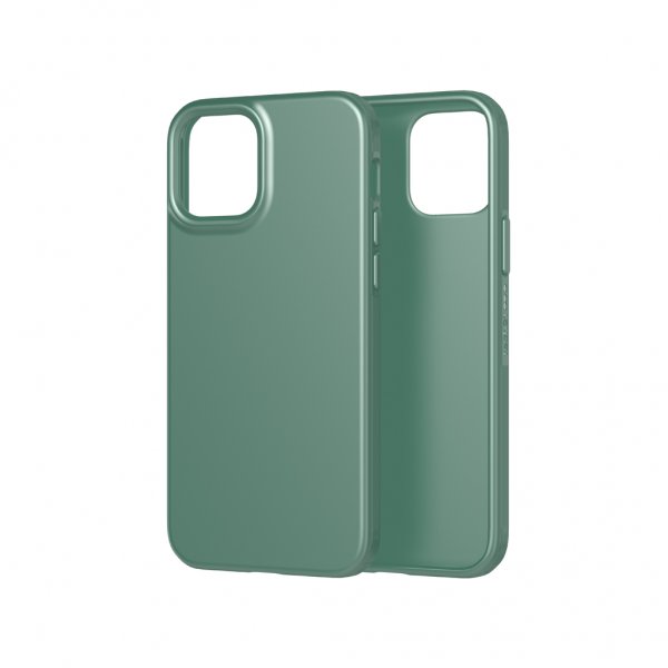 Tech21 iPhone 12/iPhone 12 Pro Cover Evo Slim Midnight Green