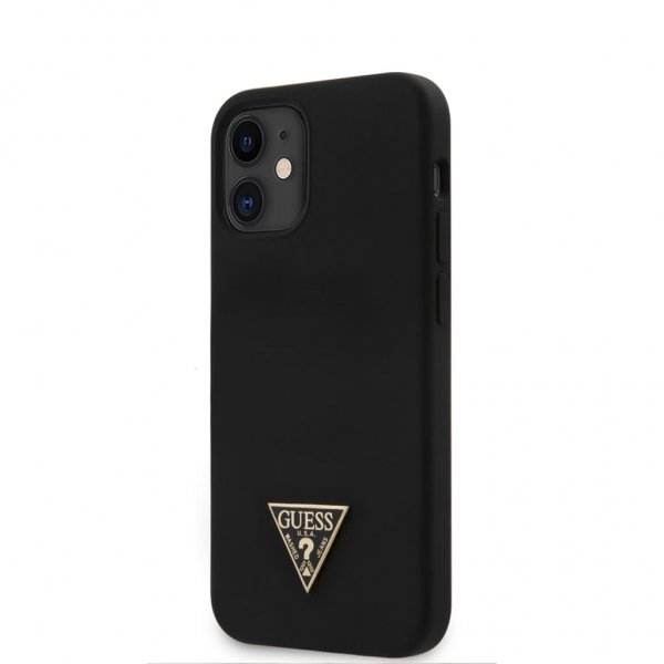 Guess iPhone 12 Mini Cover Metal Triangle Sort
