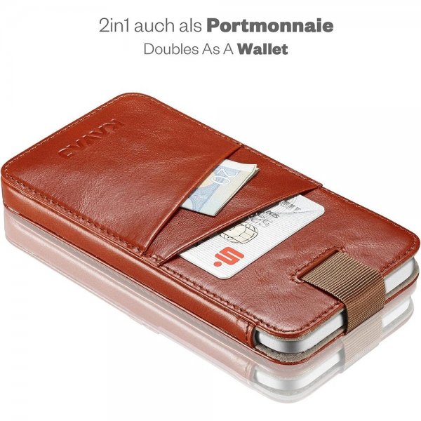 Kavaj iPhone 13 Cover Miami Brun