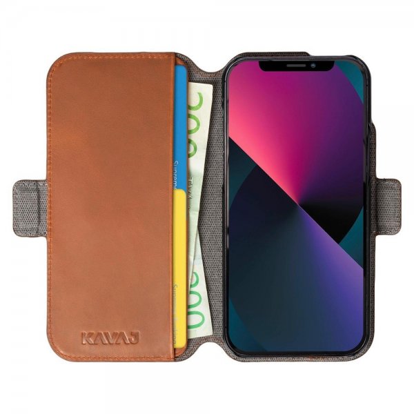 KAVAJ iPhone 13 Etui Phoenix Brun
