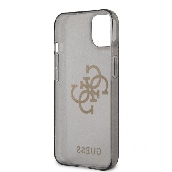 Guess iPhone 13 Mini Cover Fuld Glitter Sort