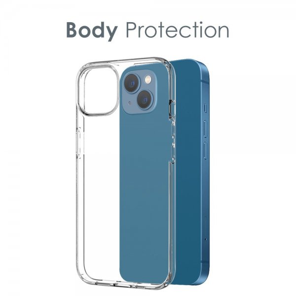 Northjo iPhone 13 Mini Cover med Skærmbeskyttelse og Kamerabeskyttelse 3-i-1