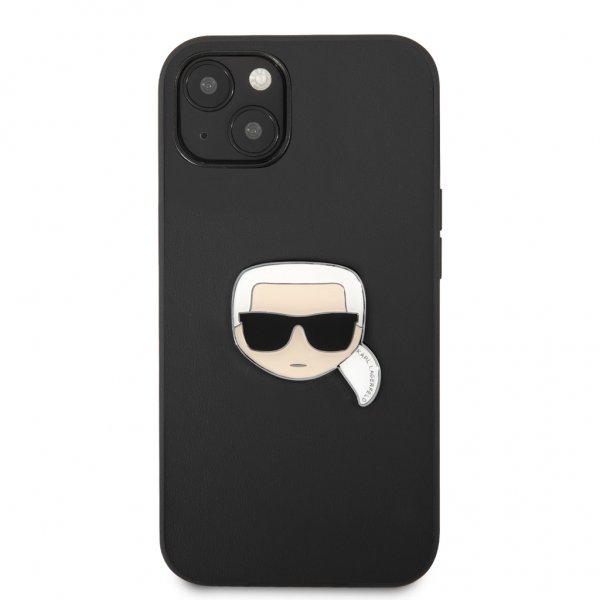 Karl Lagerfeld iPhone 13 Mini Cover Metal Logo Sort