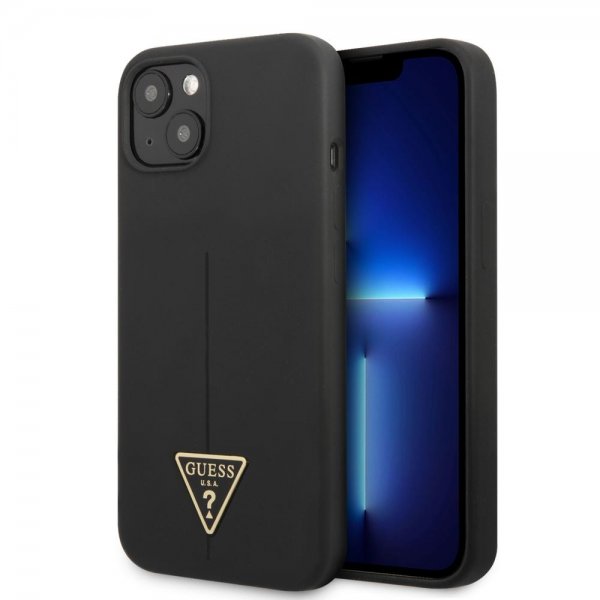Guess iPhone 13 Mini Cover Metal Triangle Sort