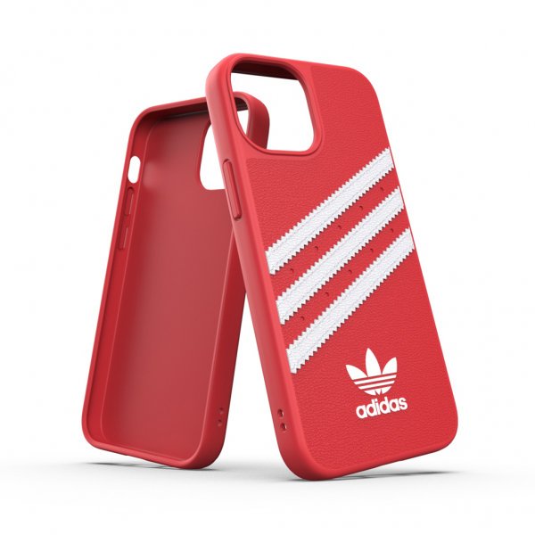 Adidas iPhone 13 Mini Cover Støbt Etui PU Scarlet